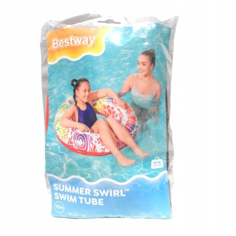 Bestway Bestway Kółko koło dmuchane kolorowe 91cm 36084C