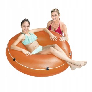 Bestway Bestway Kółko koło dmuchane z liną 119 cm pomarańczowe 36120 P