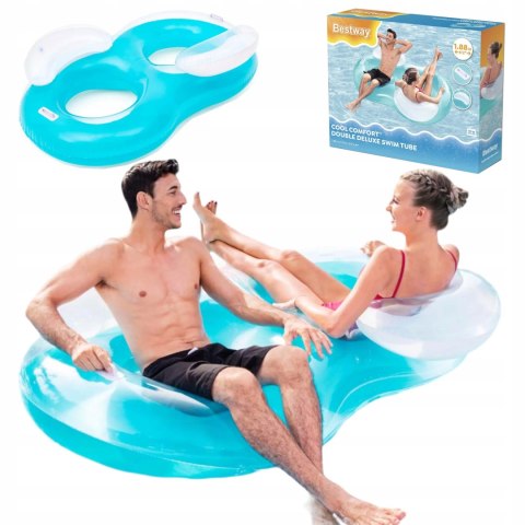 Bestway Bestway Podwójny fotel materac 188x117 43009 Bestway Bestway Podwójny fotel materac 188x117 43009