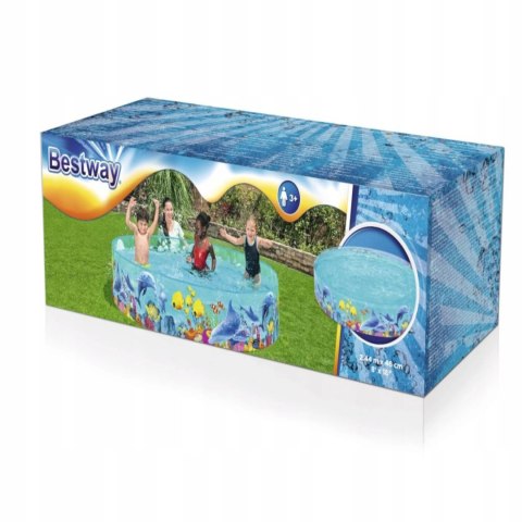 Bestway Bestway basen rozporowy dla dzieci 244x46 cm 55031