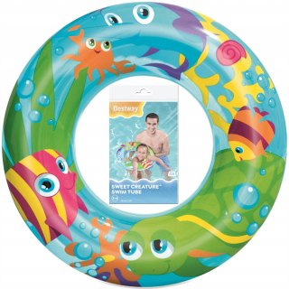 Bestway Bestway kółko koło dmuchane do pływania dla dziecka 56cm 3-6lat 36013 ocean