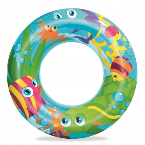 Bestway Bestway kółko koło dmuchane do pływania dla dziecka 56cm 3-6lat 36013 ocean