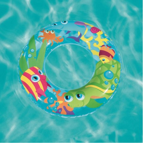 Bestway Bestway kółko koło dmuchane do pływania dla dziecka 56cm 3-6lat 36013 ocean