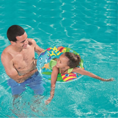 Bestway Bestway kółko koło dmuchane do pływania dla dziecka 56cm 3-6lat 36013 ocean