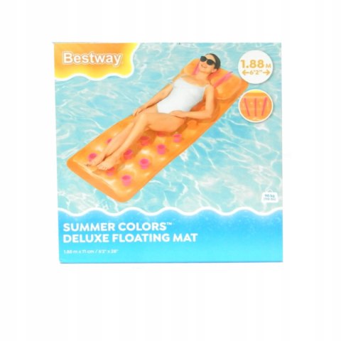 Bestway Bestway materac dmuchany do pływania 188x71cm 43015 P Bestway Bestway materac dmuchany do pływania 188x71cm 43015 P