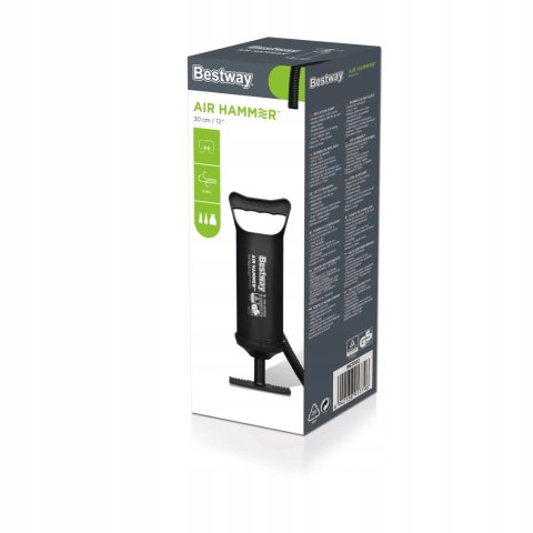 Bestway Bestway pompka tłokowa ręczna 3 końcówki 62002