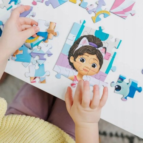 Trefl KOCI DOMEK GABI PUZZLE 3W1 3+ TREFL 34871 Trefl KOCI DOMEK GABI PUZZLE 3W1 3+ TREFL 34871