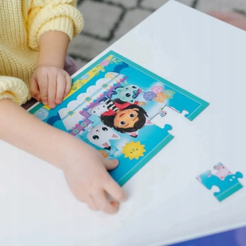 Trefl KOCI DOMEK GABI PUZZLE 3W1 3+ TREFL 34871 Trefl KOCI DOMEK GABI PUZZLE 3W1 3+ TREFL 34871