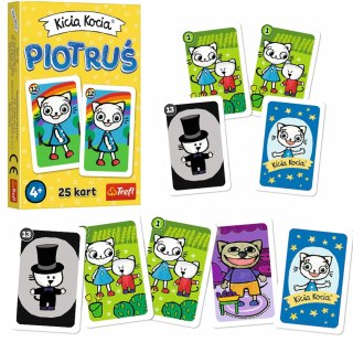 Trefl Karty Piotruś Kicia Kocia +4 Trefl 08512