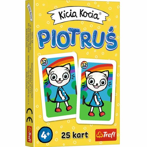 Trefl Karty Piotruś Kicia Kocia +4 Trefl 08512