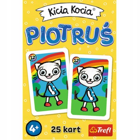 Trefl Karty Piotruś Kicia Kocia +4 Trefl 08512