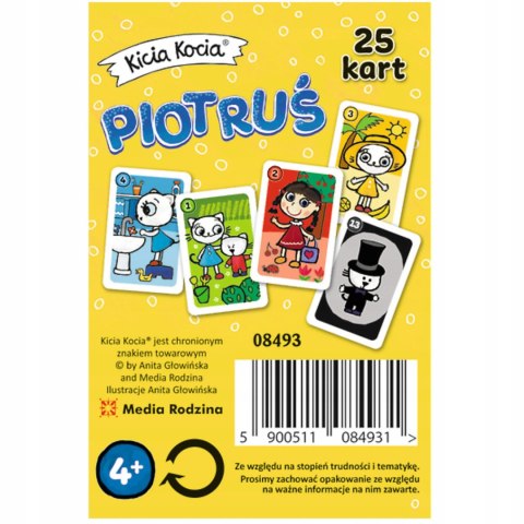 Trefl Karty Piotruś Kicia Kocia +4 Trefl 08512
