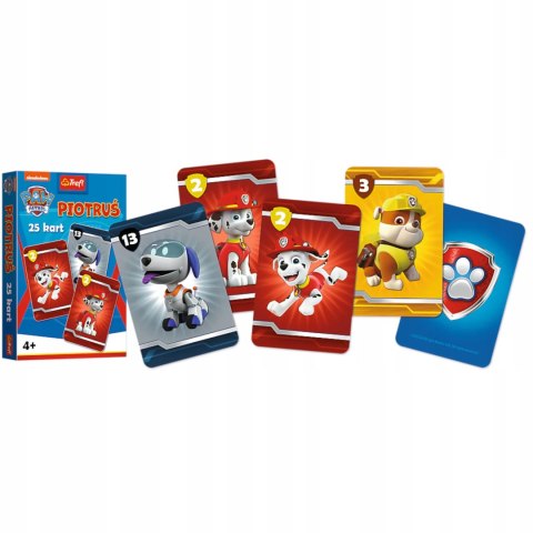 Trefl Karty Piotruś Paw Patrol Psi patrol Trefl 08513 Trefl Karty Piotruś Paw Patrol Psi patrol Trefl 08513