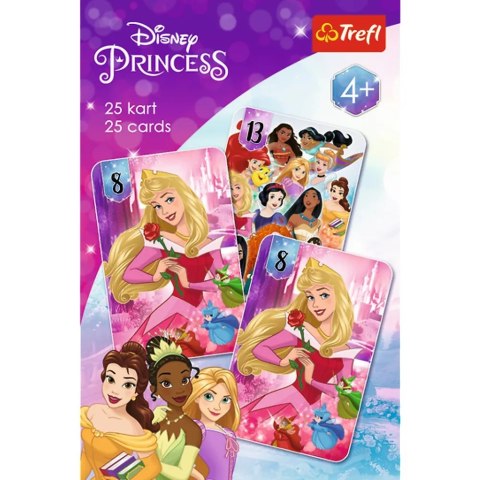 Trefl Karty Piotruś Princess księżniczki disney +4 Trefl 08496 Trefl Karty Piotruś Princess księżniczki disney +4 Trefl 08496