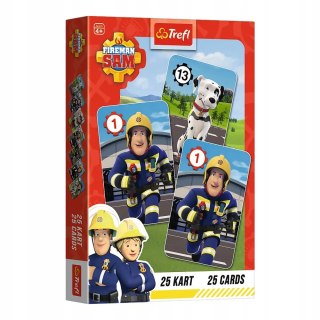 Trefl Karty Piotruś Strażak Sam Fireman Sam +4 Trefl 08505