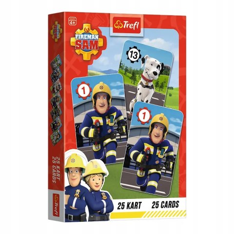 Trefl Karty Piotruś Strażak Sam Fireman Sam +4 Trefl 08505 Trefl Karty Piotruś Strażak Sam Fireman Sam +4 Trefl 08505