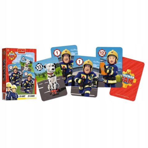 Trefl Karty Piotruś Strażak Sam Fireman Sam +4 Trefl 08505 Trefl Karty Piotruś Strażak Sam Fireman Sam +4 Trefl 08505