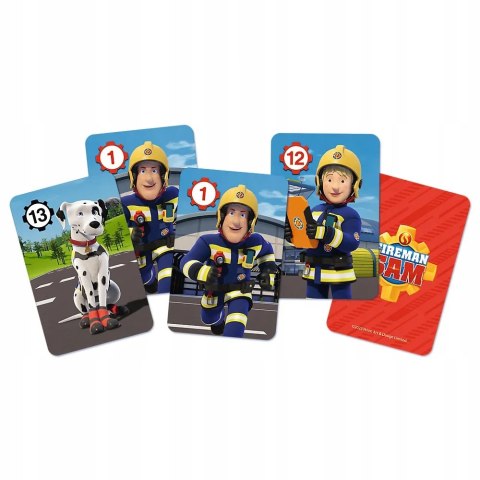 Trefl Karty Piotruś Strażak Sam Fireman Sam +4 Trefl 08505 Trefl Karty Piotruś Strażak Sam Fireman Sam +4 Trefl 08505