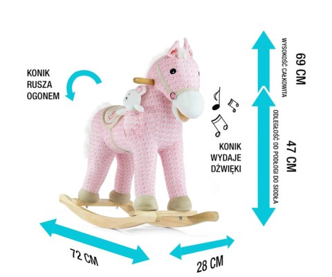 Milly Mally Koń Pony Pink