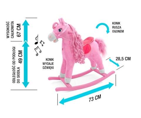 Milly Mally Koń Princess róż Milly Mally Koń Princess róż