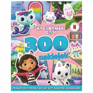 Trefl Książeczka Koci Domek Gabi 300 naklejek Trefl KS79760