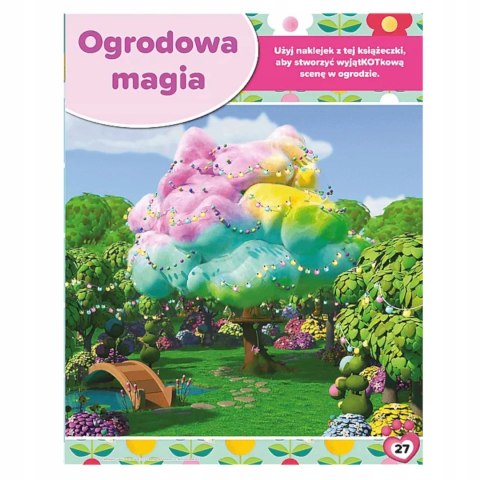 Trefl Książeczka Koci Domek Gabi 300 naklejek Trefl KS79760