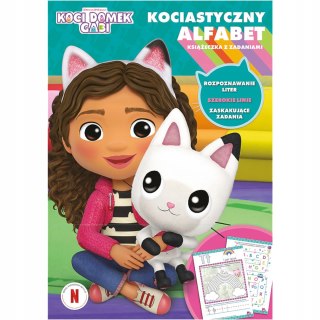 Trefl Książeczka Kociastyczny alfabet nauka pisania Koci Domek Gabi Trefl KS97221