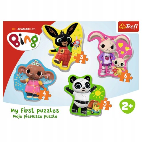 Trefl Moje pierwsze puzzle Bing Baby 2+ Trefl 36085