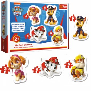 Trefl Moje pierwsze puzzle Psi Patrol Baby 2+ Trefl 36087