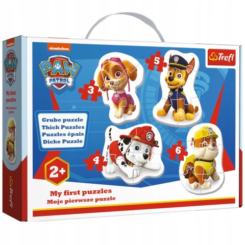 Trefl Moje pierwsze puzzle Psi Patrol Baby 2+ Trefl 36087