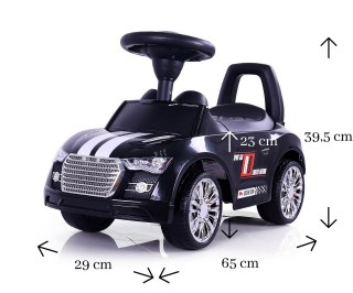 Milly Mally Pojazd Racer Black
