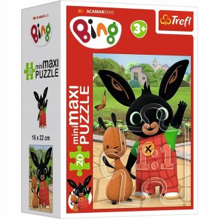 Trefl Puzzle 20 miniMAXI Bing 20 elementów przyjaciele binga 3+ Trefl 21128