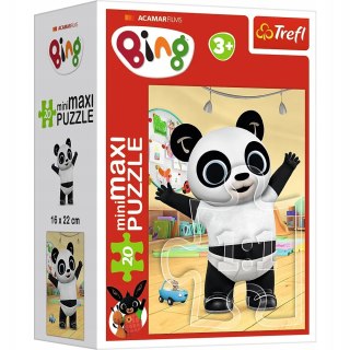 Trefl Puzzle 20 miniMAXI Bing 20 elementów przyjaciele binga 3+ Trefl 21130