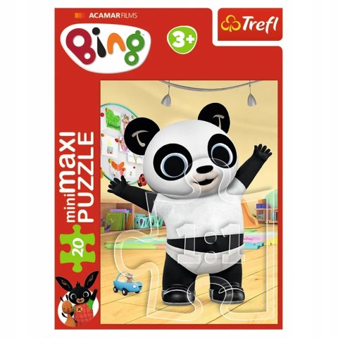 Trefl Puzzle 20 miniMAXI Bing 20 elementów przyjaciele binga 3+ Trefl 21130