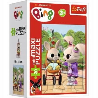 Trefl Puzzle 20 miniMAXI Bing 20 elementów przyjaciele binga 3+ Trefl 21131