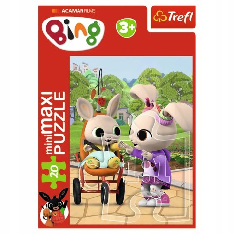 Trefl Puzzle 20 miniMAXI Bing 20 elementów przyjaciele binga 3+ Trefl 21131 Trefl Puzzle 20 miniMAXI Bing 20 elementów przyjaciele binga 3+ Trefl 21131