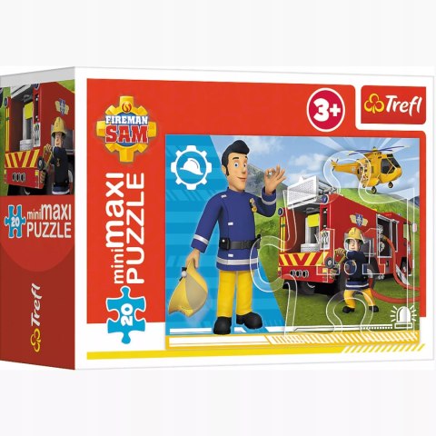 Trefl Puzzle 20 miniMAXI Strażak Sam 20 elementów akcja ratunkowa 3+ Trefl 21115 Trefl Puzzle 20 miniMAXI Strażak Sam 20 elementów akcja ratunkowa 3+ Trefl 21115