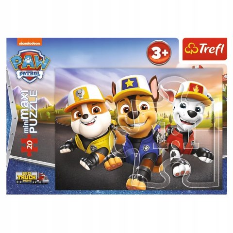 Trefl Puzzle 20 miniMAXI psi patrol 20 elementów 3+ Trefl 21144