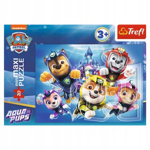 Trefl Puzzle 20 miniMAXI psi patrol 20 elementów 3+ Trefl 21147