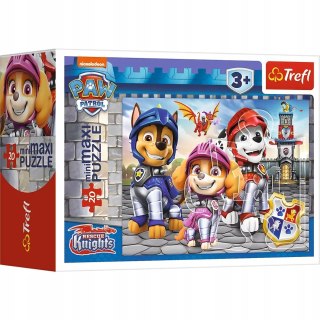 Trefl Puzzle 20 miniMAXI psi patrol rycerze 20 elementów 3+ Trefl 21146