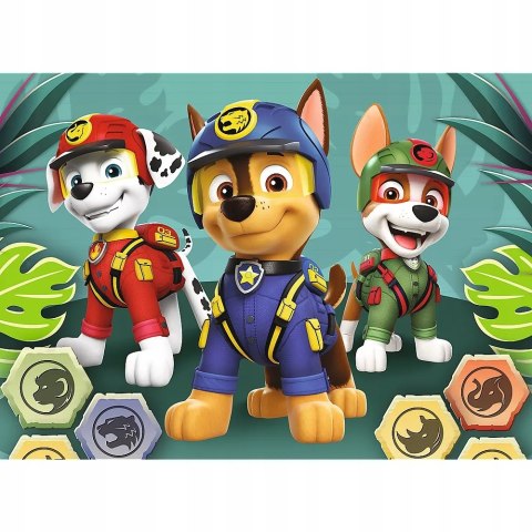 Trefl Puzzle 20 miniMAXI psi patrol w lesie 20 elementów 3+ Trefl 21145 Trefl Puzzle 20 miniMAXI psi patrol w lesie 20 elementów 3+ Trefl 21145