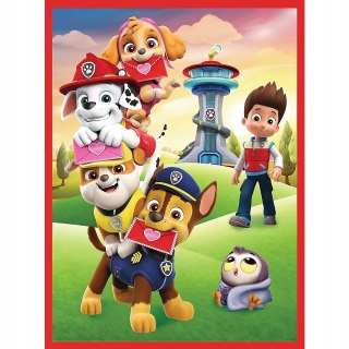 Trefl Puzzle 2w1+ Memos Psi Patrol 3+ Psia ekipa w akcji Trefl 93337