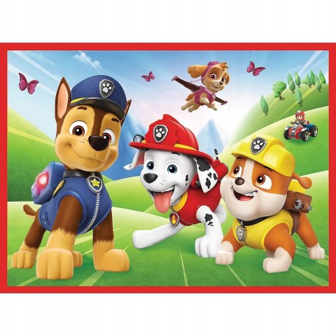 Trefl Puzzle 2w1+ Memos Psi Patrol 3+ Psia ekipa w akcji Trefl 93337