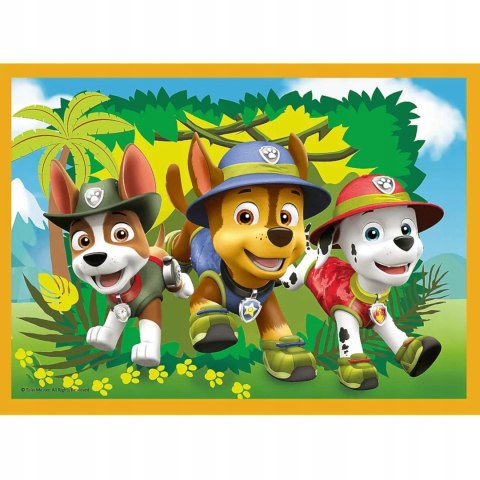 Trefl Puzzle 4w1 Psi Patrol wakacyjny 4+ Trefl 34395 Trefl Puzzle 4w1 Psi Patrol wakacyjny 4+ Trefl 34395
