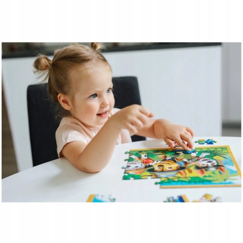 Trefl Puzzle 4w1 Psi Patrol wakacyjny 4+ Trefl 34395 Trefl Puzzle 4w1 Psi Patrol wakacyjny 4+ Trefl 34395