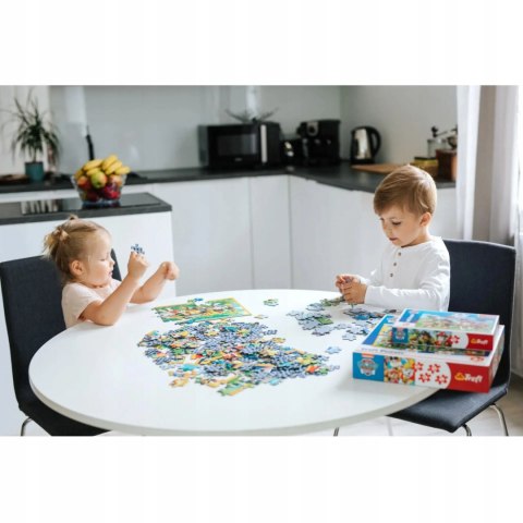 Trefl Puzzle 4w1 Psi Patrol wakacyjny 4+ Trefl 34395 Trefl Puzzle 4w1 Psi Patrol wakacyjny 4+ Trefl 34395