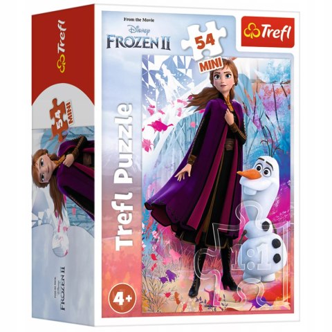 Trefl Puzzle 54 mini Frozen Kraina Lodu Anna i Olaf 54 elementy Trefl 19638 Trefl Puzzle 54 mini Frozen Kraina Lodu Anna i Olaf 54 elementy Trefl 19638
