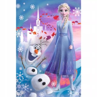 Trefl Puzzle 54 mini Frozen Kraina Lodu Elsa i Olaf 54 elementy Trefl 19640
