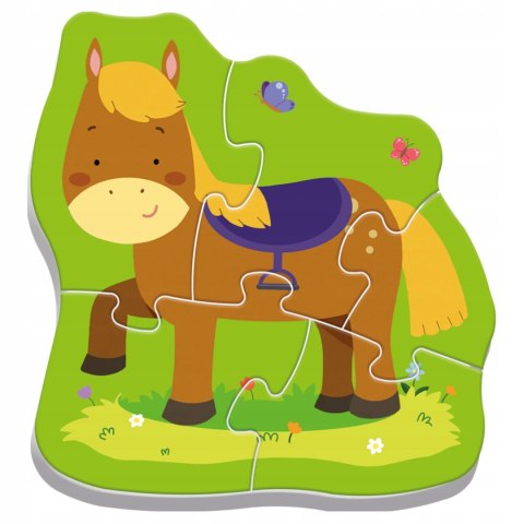 Trefl Puzzle Baby zwierzęta na wsi Trefl 36070 Trefl Puzzle Baby zwierzęta na wsi Trefl 36070