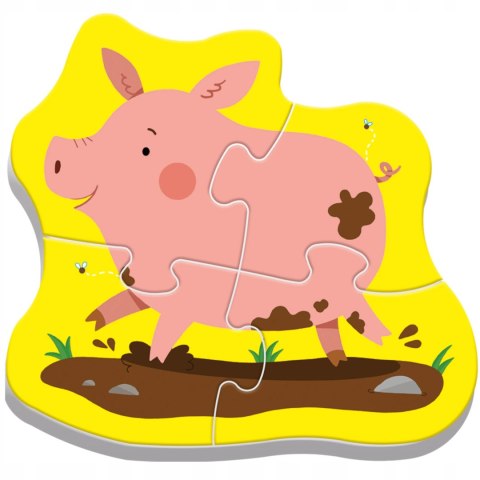 Trefl Puzzle Baby zwierzęta na wsi Trefl 36070 Trefl Puzzle Baby zwierzęta na wsi Trefl 36070